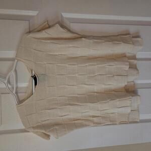 Lotus Eaters - Lightweight Cotton Blend Sweater  - Large